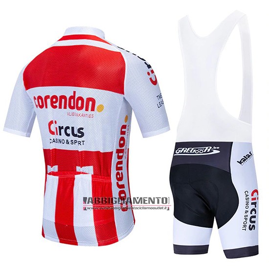 Abbigliamento Corendon Circo 2019 Manica Corta e Pantaloncino Con Bretelle Rosso Bianco - Clicca l'immagine per chiudere